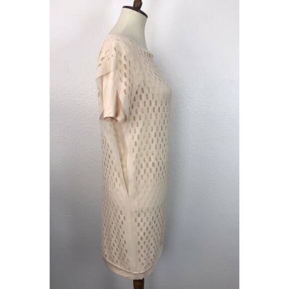 COS Pullover Laser Cut Stretch Knit Bodycon Dress - Picture 6 of 12